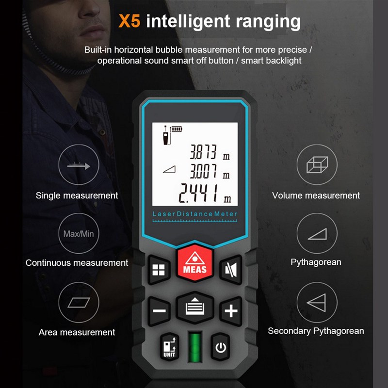 Yeni Model lazer mesafe ?l?er 40M 60M 80M 100M menzil laze