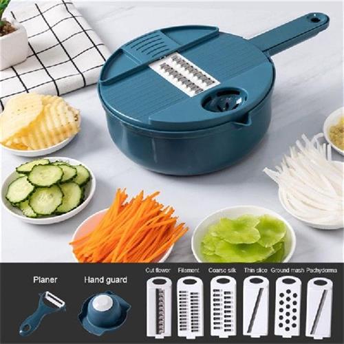 新品MultiFunction Salad Uten Vegetable Chopper Carrots