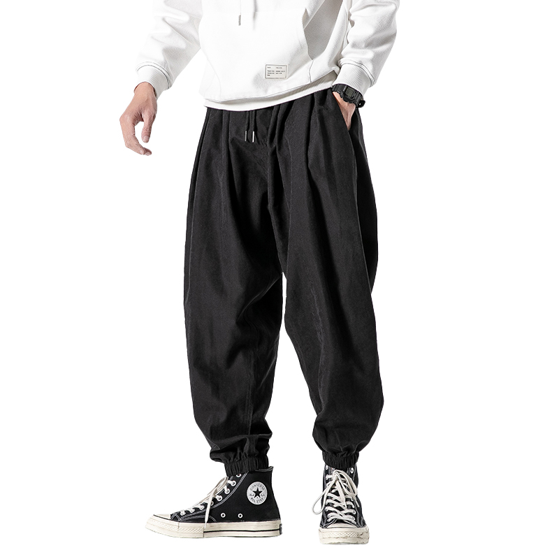 Men Korean Style Casual Pants Mens Fashion Plus Size 5XL Tro