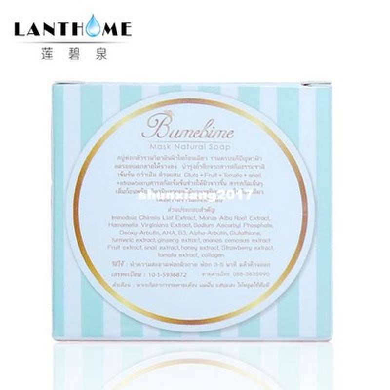 Thailand Bumebime Handmade Soap Fruits Extract Whitening Soa