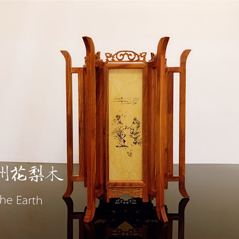 红木宫灯木制宫灯仿古宫灯中式吊灯古典宫灯木质灯笼磐城宫灯