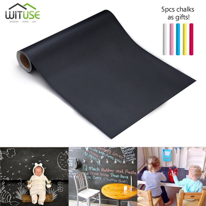 Chalk Board Blackboard ers Contact Paper Chalkboard Wall Vin - 封面