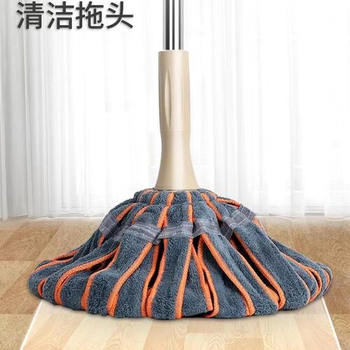 极速自拧干拖把家用挤水懒人免手洗老式自拧水手拧式吸水棉布拧水