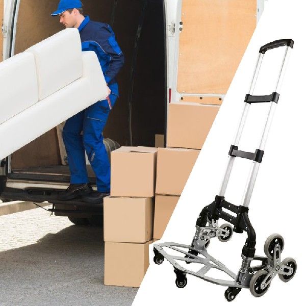 330LBS Stair Climbing Cart All Terrain Stair Climbing Hand