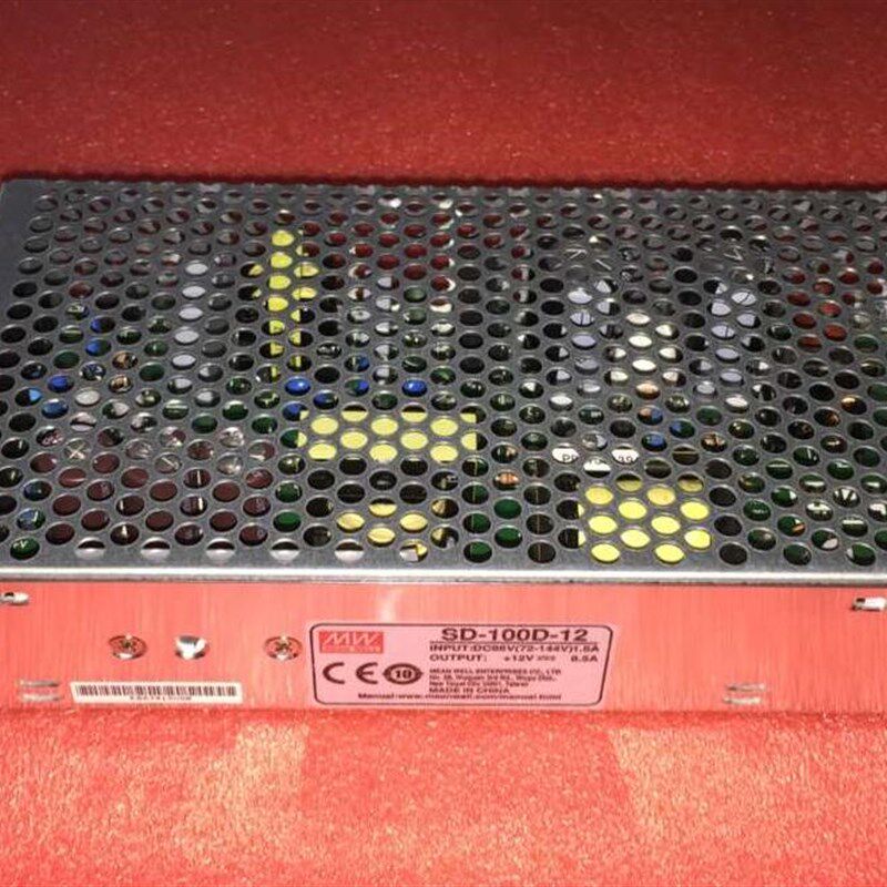 台湾明纬DC-DC电源转换器 SD-100C-12 100W 36~72V变12V 8.5A直流