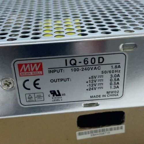 拆机台湾明纬IQ-60D电源5V3A12V0.5A-12V0.5A24V1.3A四路输出60W