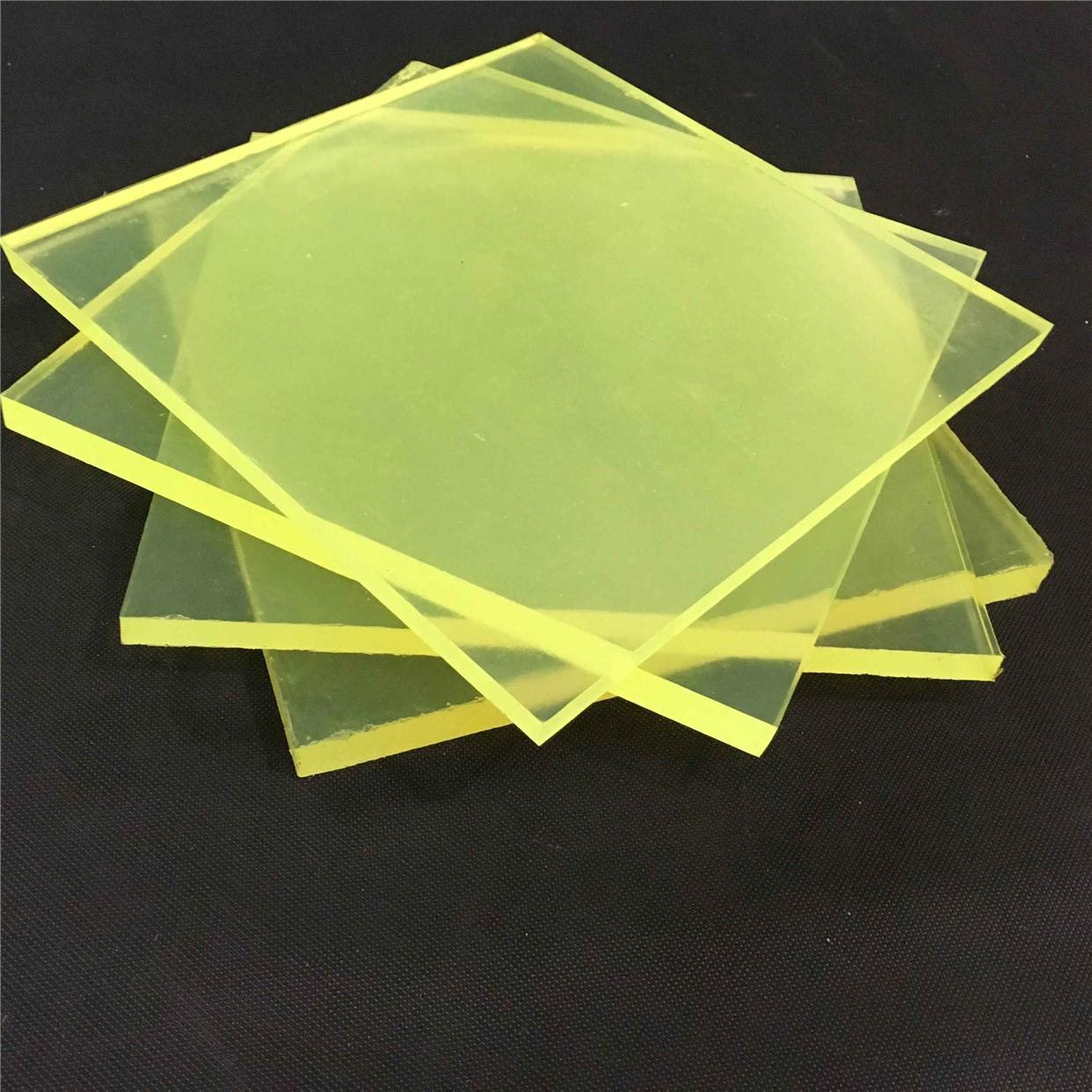 牛津板牛筋板聚氨酯板优力胶板刀模垫板模具垫耐磨 10mm*500*500
