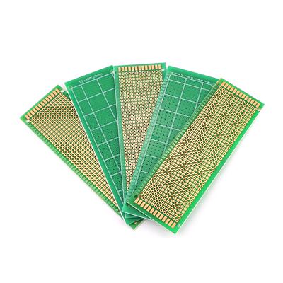 清仓万用板4X12cm线路板洞洞板万能板实验玻纤绿油板学习板PCB板