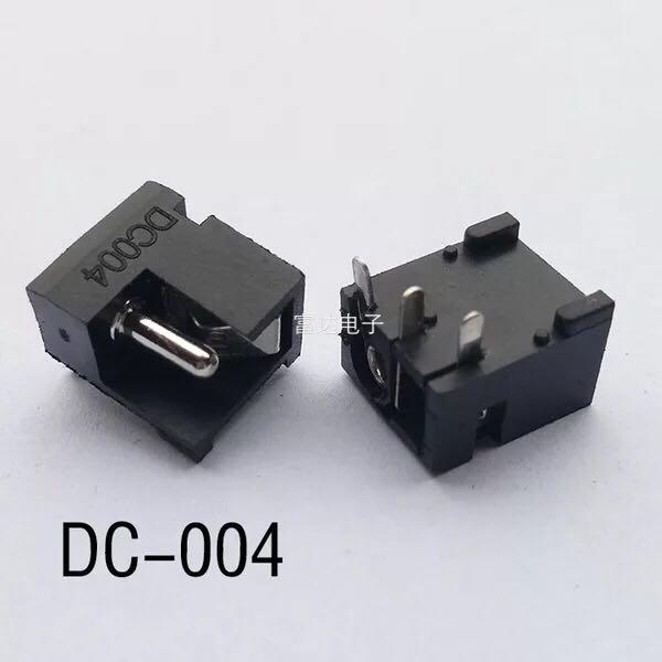 dc插座 工厂直供耐高温DC004 DC电源插座 dc接线母座