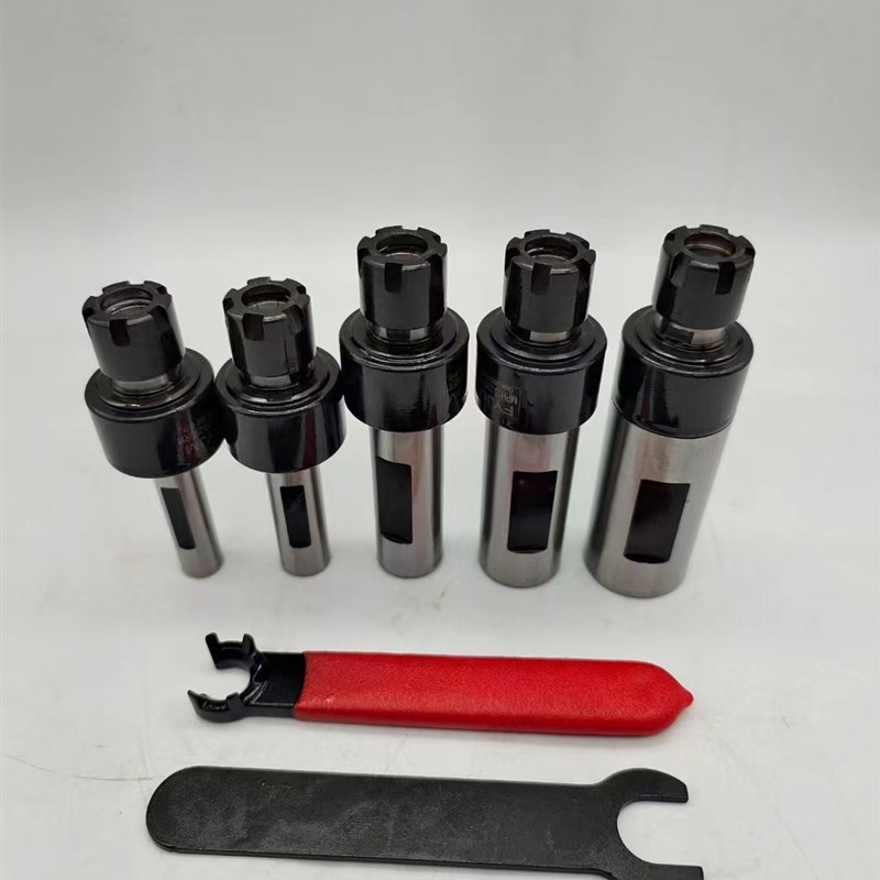 车床浮动铰刀柄er11攻牙器柔性去毛刺可调浮动倒角刀