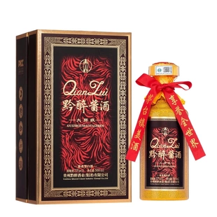 贵州黔醉酒庄黔醉酱酒53度大师级纯粮酿造酒坤沙大曲酱香型白酒