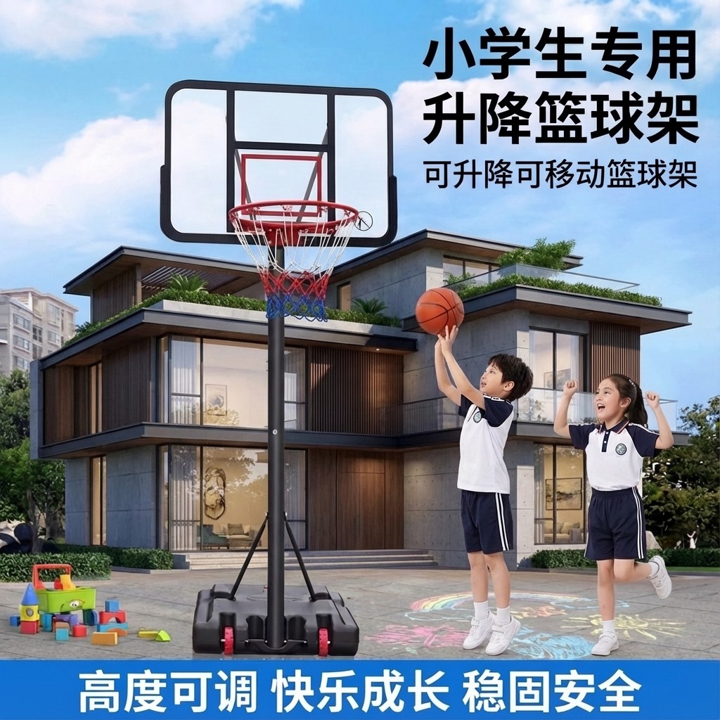 篮球投篮框篮球架儿童篮球架子篮球框室内可移动户外投篮架室内