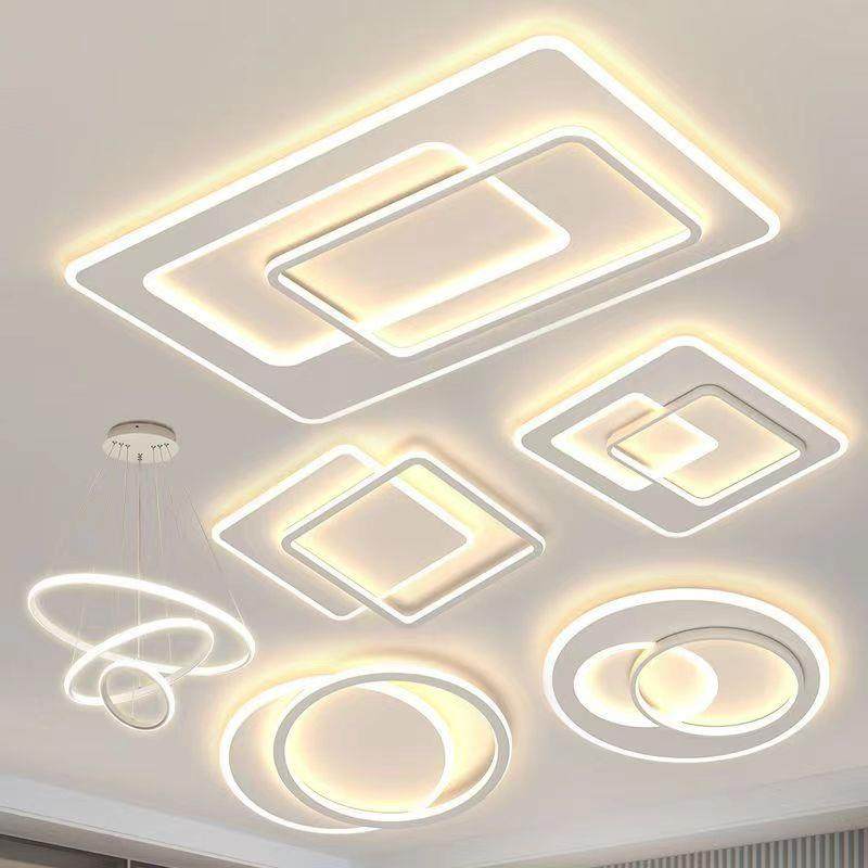 客厅灯餐厅卧室灯现代大气2023年新款led北欧吸顶灯全屋套餐灯具,家装灯饰光源,客厅吸顶灯,淘宝优惠券,粉丝福利购,淘宝优惠卷