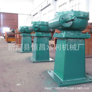 手动侧摇螺杆式启闭机 手摇电动螺杆铸铁闸门一体1T2T3T5T10T12T