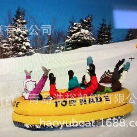 水上充气圈,适合雪地滑行,滑雪圈游泳圈充气圈