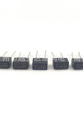 黑色392方形保险管 250V保险丝 慢断T500mA 1A2A3.15A5A6.3A8A10A