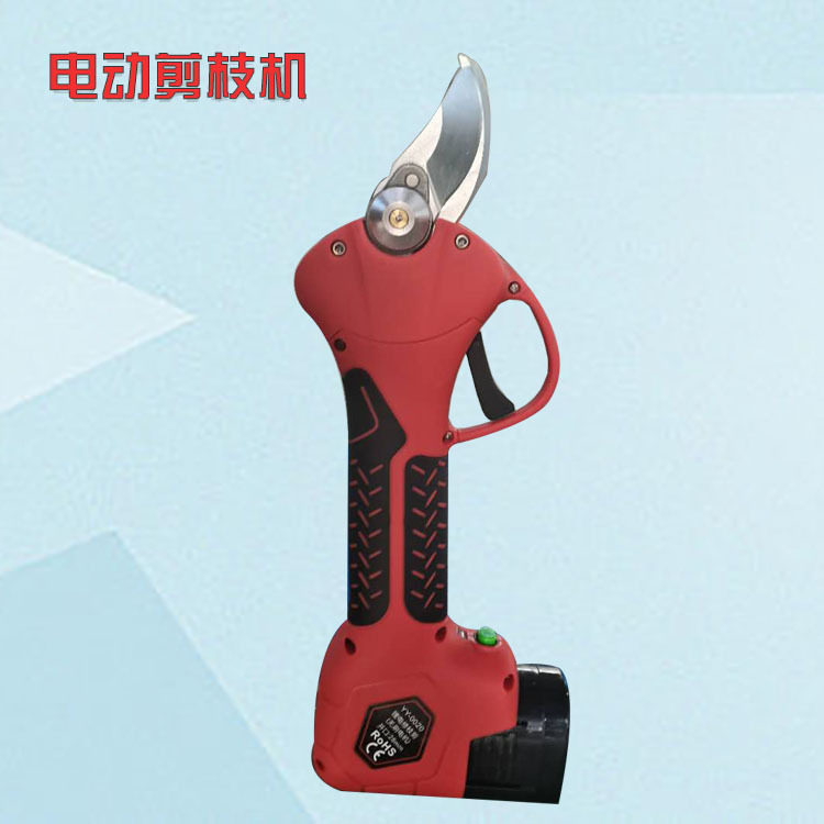 德申提供家用园林工具电动剪枝机充电式剪刀无线手持果树枝修枝机