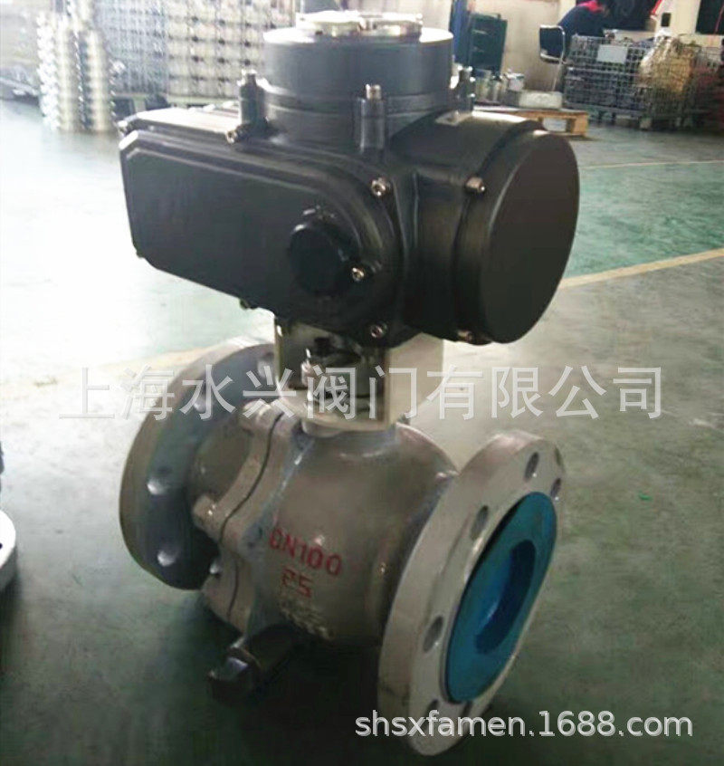 Q941F-25C电动法兰球阀铸钢电动球阀精小型电动球阀