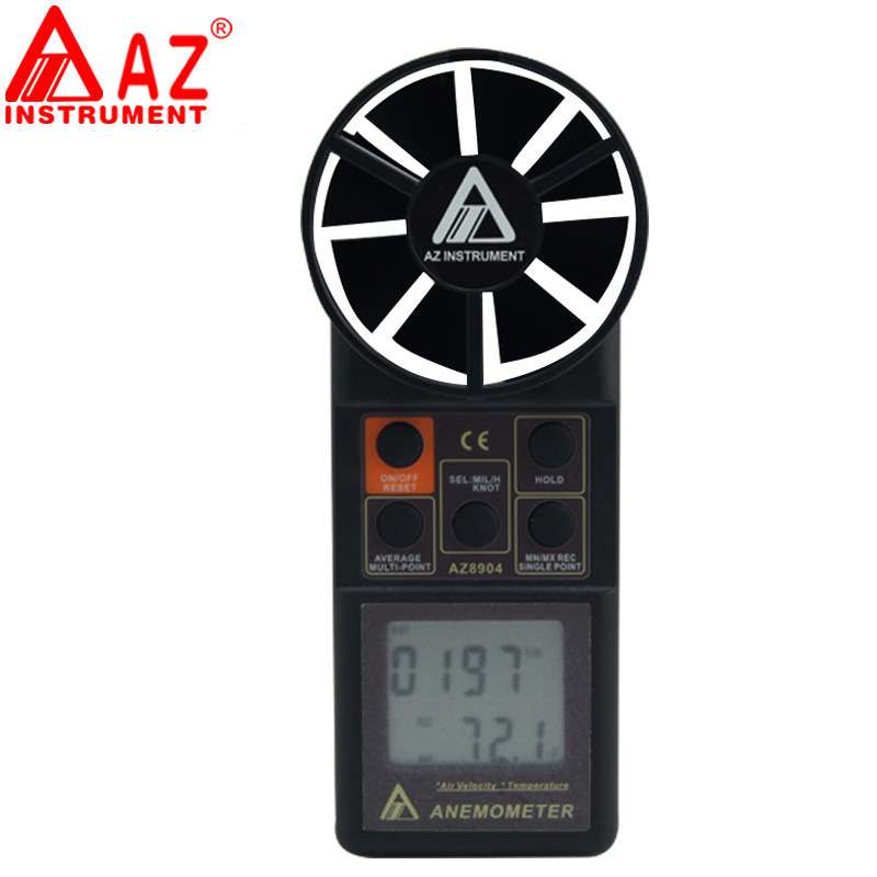 AZ8904风速风温计 台湾衡欣牌8904风速计 风速仪 风速测量仪器