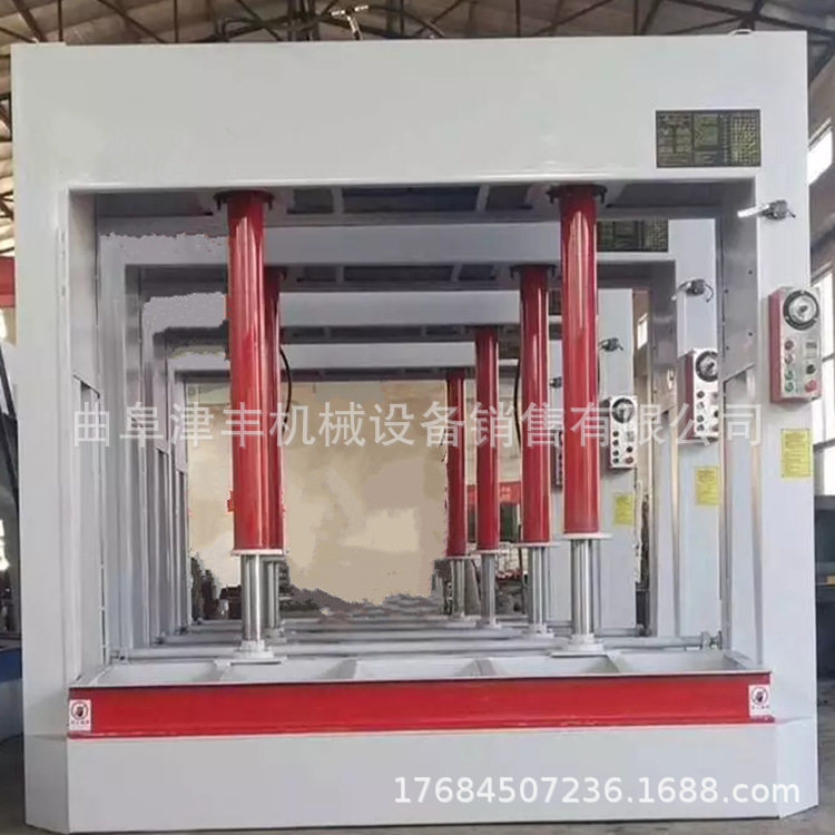 小型木工门板保温板冷压机加宽