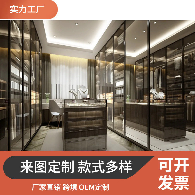 酒柜定制板式现代风格大容量多功能跨境卧室公寓稳固储物设计耐用