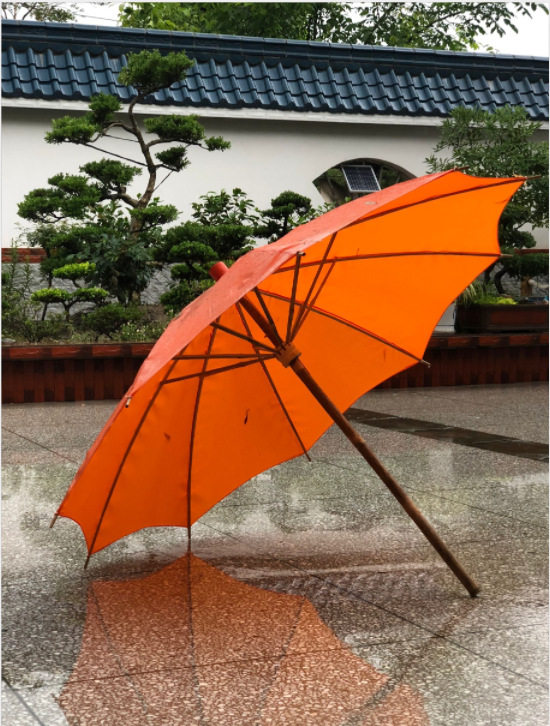 抗风防汛雨伞 1.6m伞面 山毛竹骨架