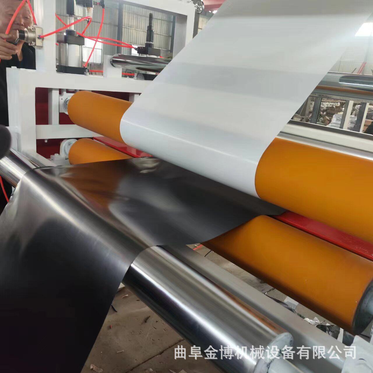 高温加热卷对卷贴合机无纺布牛皮纸复合机纸板珍珠棉平贴机