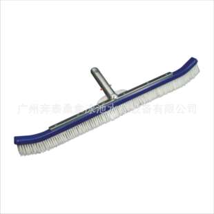 24寸/60cm弧形带铝制手柄和易形夹池刷泳池清洁用品泳池池刷655