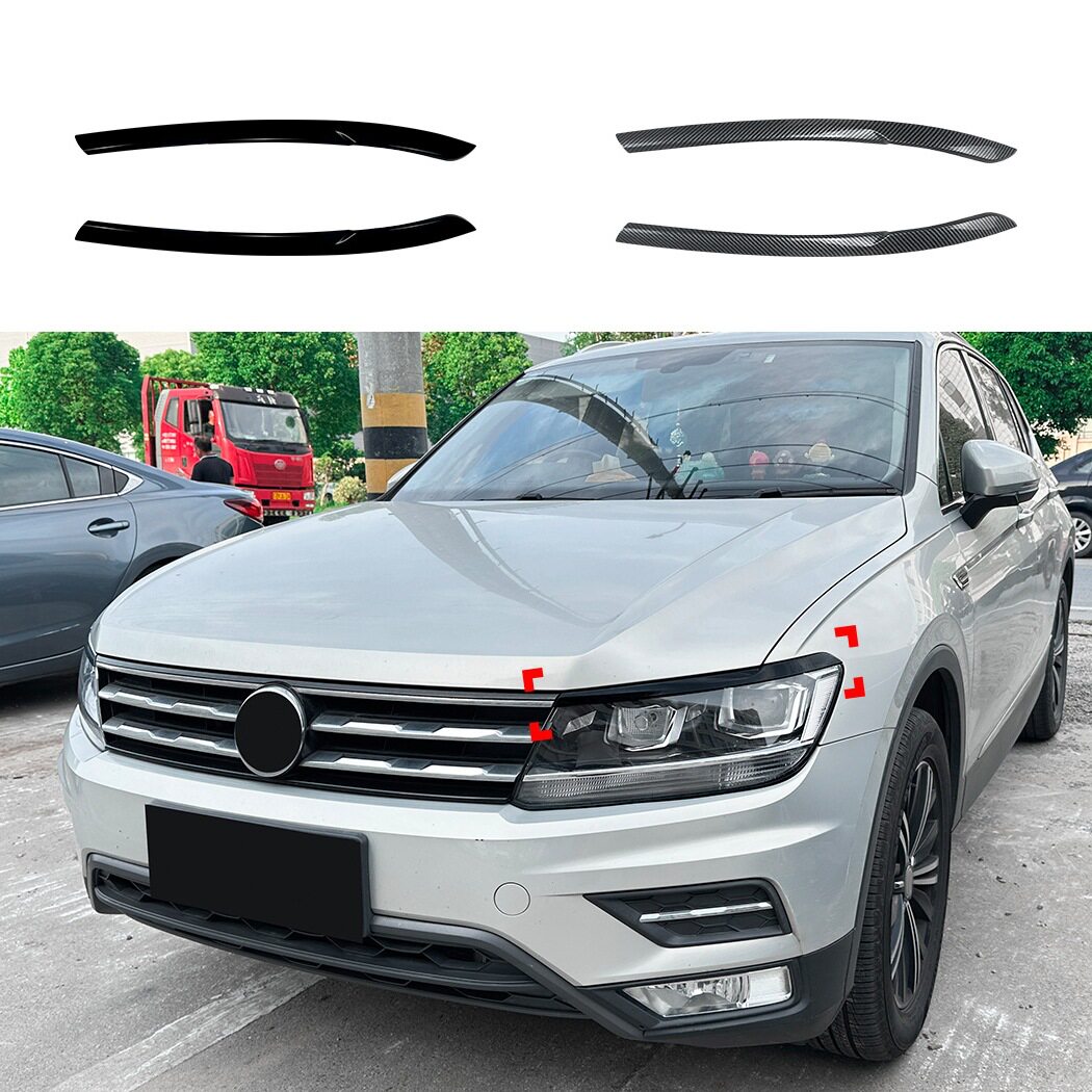 大众途观TiguanMK2前大灯灯眉贴