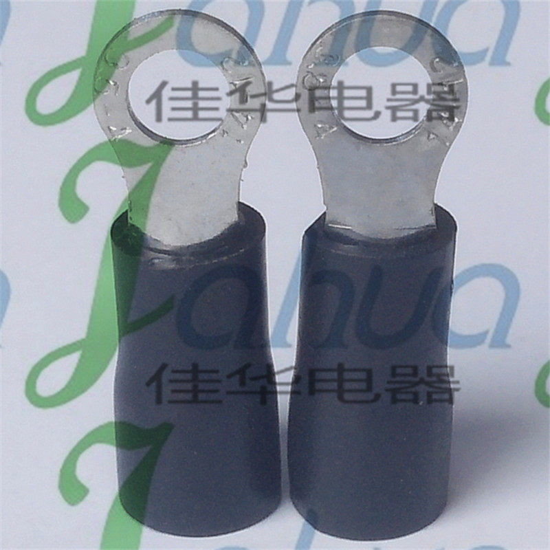 RV3.5-4 圆形预绝缘端头 冷压接线端子 紫铜 1.0厚