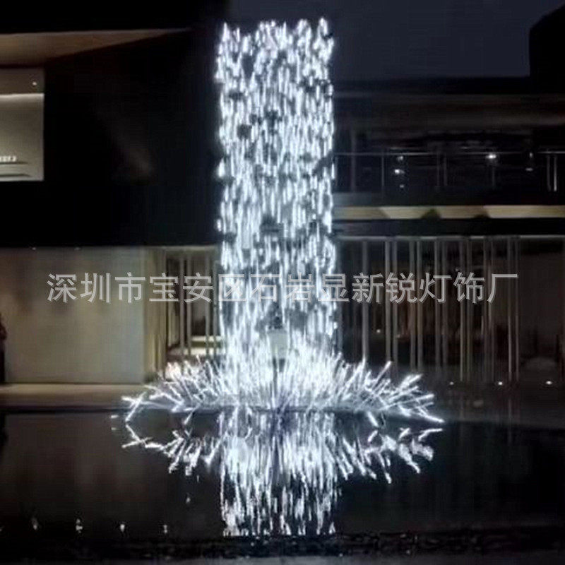 户外文旅动态瀑布LED灯