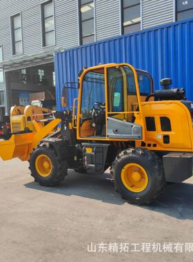 越野轮式装载机2200kg 可出口新款驾驶室柴油机四缸轮式小铲车
