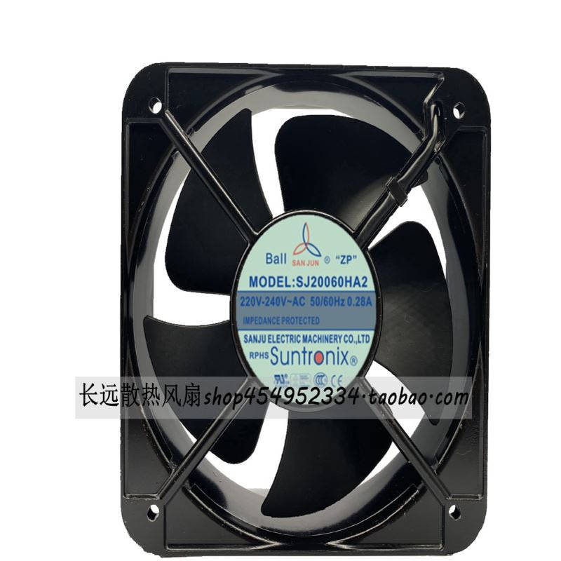 三巨 SJ2006HA2 HA1 HA3 20060 220V0.45a 20cm 机柜 散热风扇