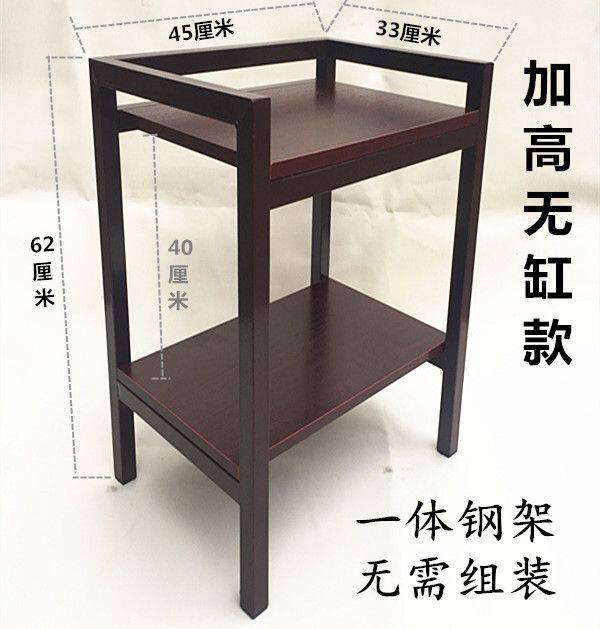 麻将机茶几加高加厚木质茶水架麻将桌棋牌室专用配套小茶桌茶水台