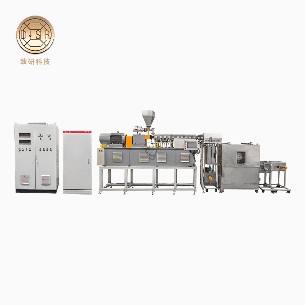 致研科技订置大型螺杆熔体纺丝试验机实验级纺丝机械自动喂料