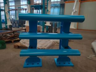 桥梁护栏道路分割防撞栏不锈钢复合管防护栏天桥景观灯光河道栏杆