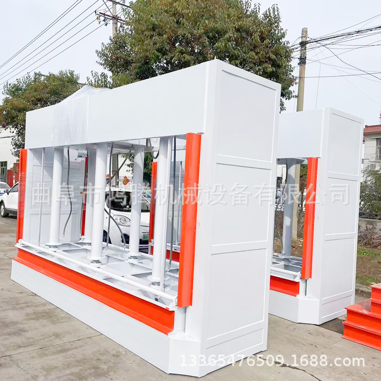 50吨钢面镁质板液压冷压机套装