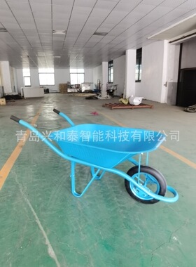 出口非洲工地建筑手推车鸡公车花园斗车水泥翻斗车独轮车wb6400