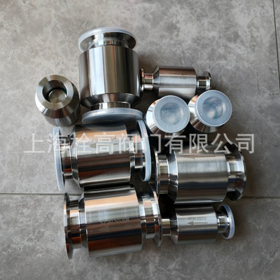 KF真空止回阀 不锈钢真空KF止回阀 KF快装法兰止回阀KF16-KF50