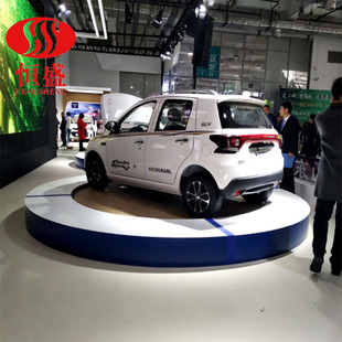 厂家直销汽车旋转台展厅转台圆台汽车转台工业电动旋转台车展旋转