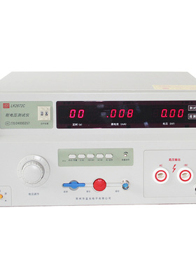 常州蓝光LK2672C交直流100mA高压仪 耐压仪测试5KV交直流耐压机