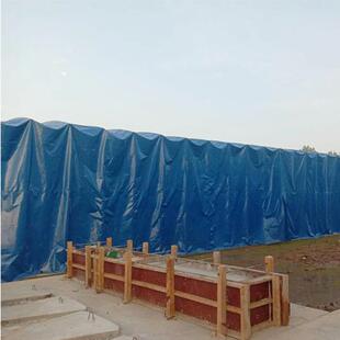 建桥桥梁箱梁冬季蒸汽养护保温篷布混凝土蒸汽养护棚