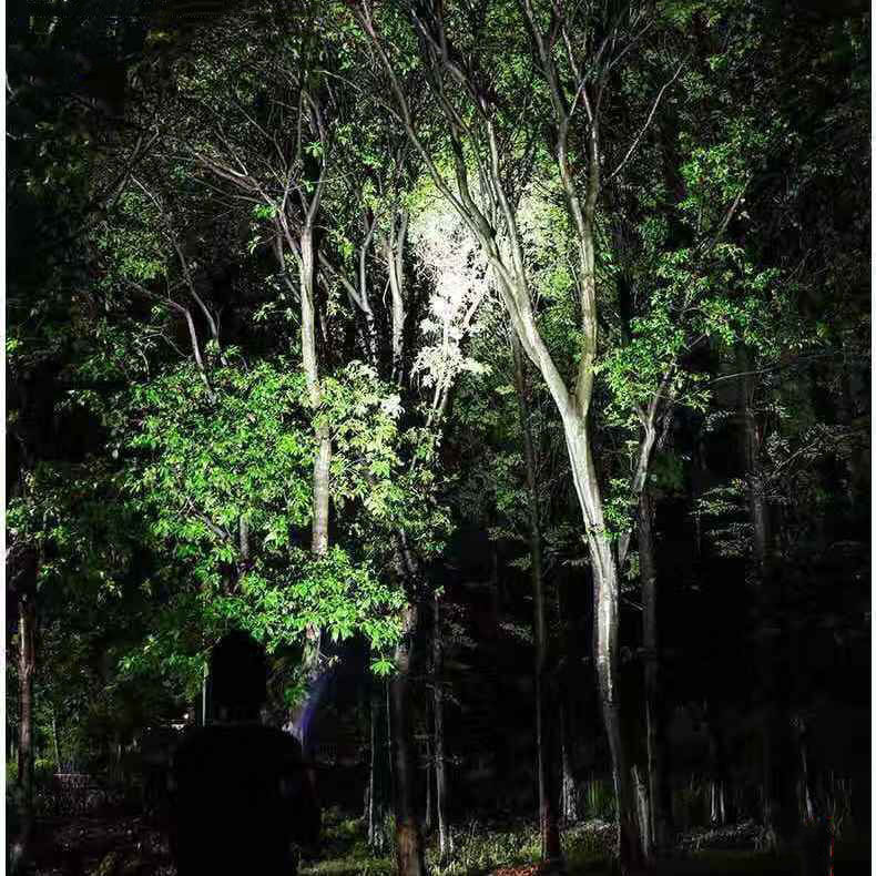 寻夜电同手电筒强光可充电户外超亮远射超长续航小疝气家用大容量