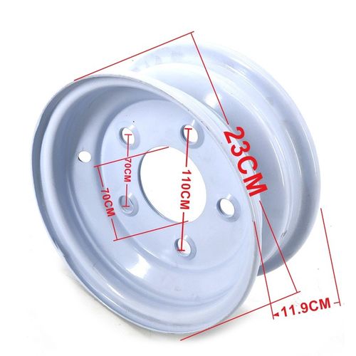 Size 4.80/4.00-8 Tubeless Tire Parking Turntable Tire 400-8