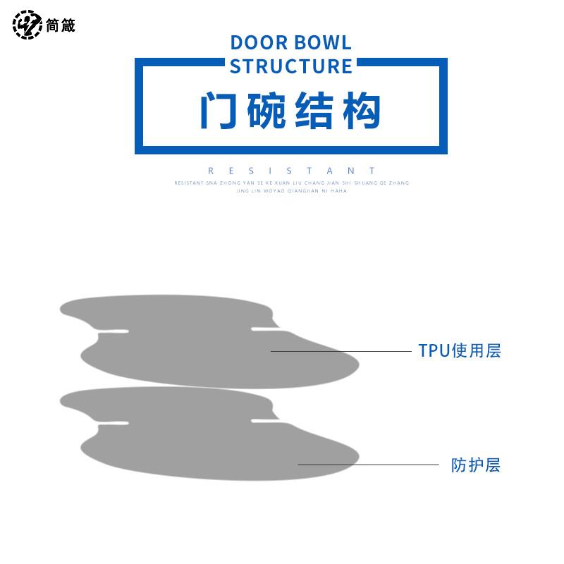 第三代长安CS55PLUS门把手贴防刮门碗保护膜二代汽车用品配件大全