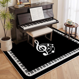 钢琴专用地毯隔音减震琴房吸音地垫架子鼓防震地板保护垫子可定制