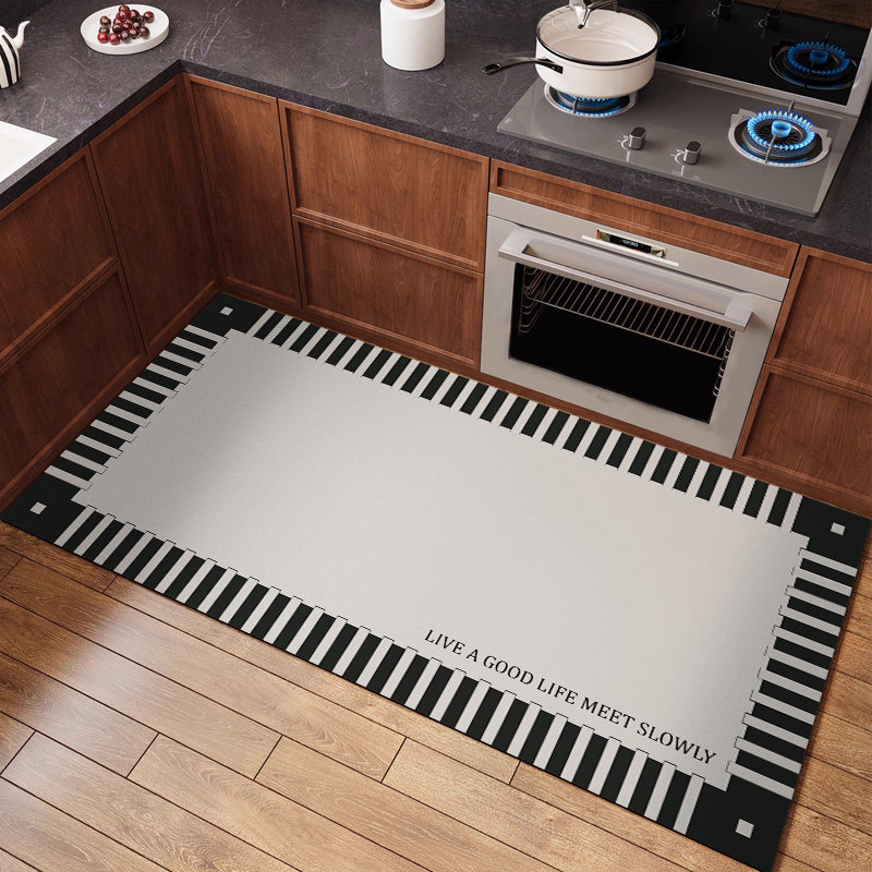 厨房地垫防滑防油可擦免洗专用脚垫硅藻泥吸水垫门口垫子防水地毯,居家布艺,厨房地垫,淘宝优惠券,粉丝福利购,淘宝优惠卷