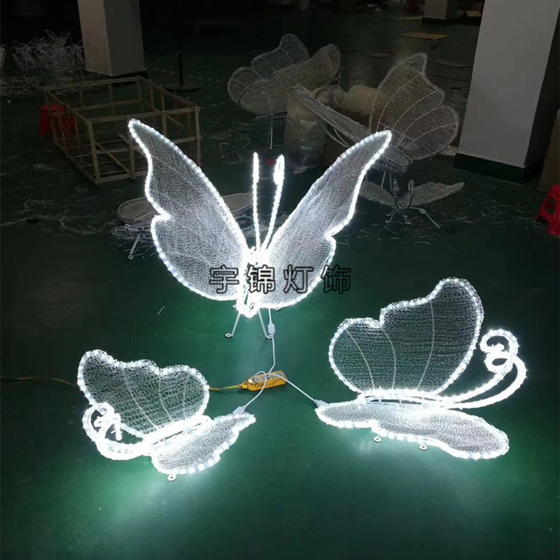LED3D立体发光蝴蝶造型灯