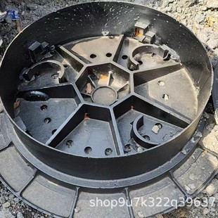 球墨铸铁五防井盖防沉降井盖 市政工程道路用防盗型雨污电力井盖