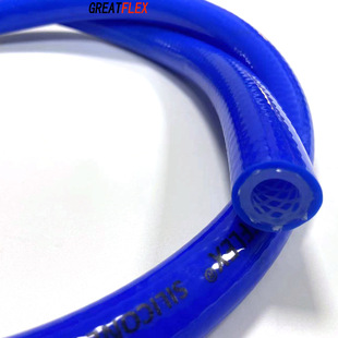 GREATFLEX蓝色汽车硅胶管耐高温高压编织管软管BP20